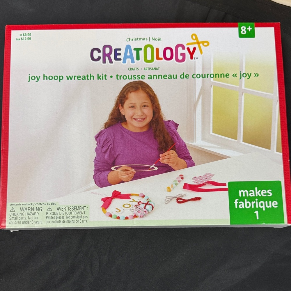 Creatology Joy Hoop Wreath Kit - Multicolor